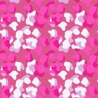 Creative cheetah camouflage seamless pattern. Camo leopard elements background. vector