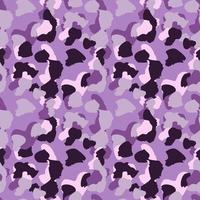 Creative cheetah camouflage seamless pattern. Camo leopard elements background. vector