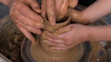 children's pottery studio photo