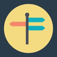 Trendy Signpost Concepts vector