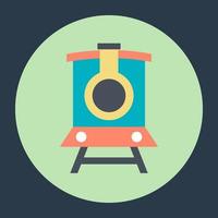 conceptos de tren de moda vector