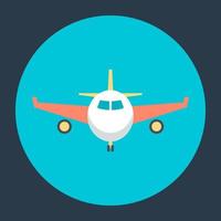 Trendy Airplane Concepts vector