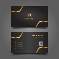 Print business card template vector