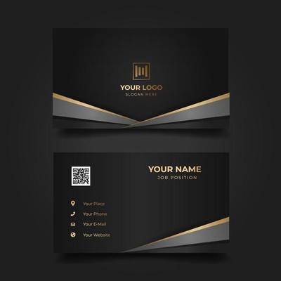 Print business card template