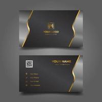 Print business card template vector