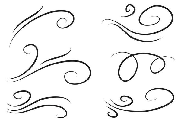 doodle wind illustration vector handrawn style