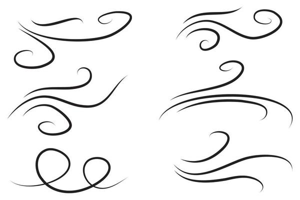 doodle wind illustration vector handrawn style