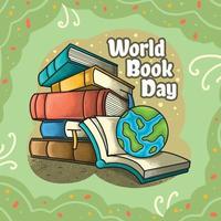 World Book Day Concept vector