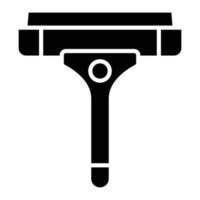 Squeegee Glyph Icon vector