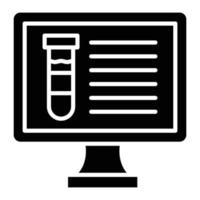 Computer Science Glyph Icon vector