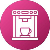 Coffee Machine Icon Style vector