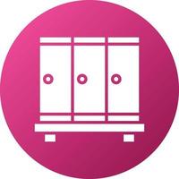 Lockers Icon Style vector