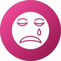 Embarrassed Icon Style vector