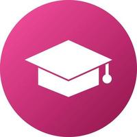 Mortarboard Icon Style vector