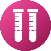 Test Tubes Icon Style vector