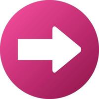 Right Arrow Icon Style vector