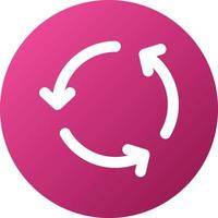Refresh Icon Style vector