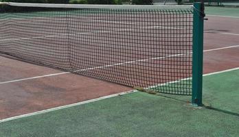 lugar de la cancha de tenis foto