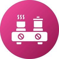 Stove Icon Style vector