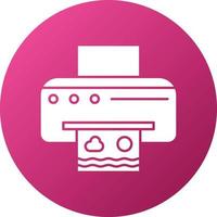 Printer Icon Style vector