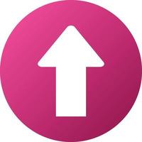 Up Arrow Icon Style vector