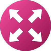 Expand Icon Style vector