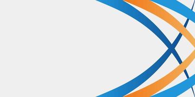 background vector abstract. walpaper gradient wave blue and orange