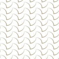 Modern vector seamless illustration. Linear gold pattern on a white background. Ornamental pattern for leaflets, printing, wallpaper, backgrounds