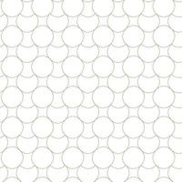 Modern vector seamless illustration. Linear gold pattern on a white background. Ornamental pattern for leaflets, printing, wallpaper, backgrounds