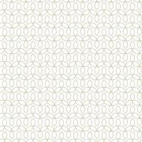 Modern vector seamless illustration. Linear gold pattern on a white background. Ornamental pattern for leaflets, printing, wallpaper, backgrounds