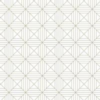 Modern vector seamless illustration. Linear gold pattern on a white background. Ornamental pattern for leaflets, printing, wallpaper, backgrounds