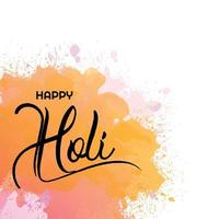 Holi celebration colorful for indian festival background vector