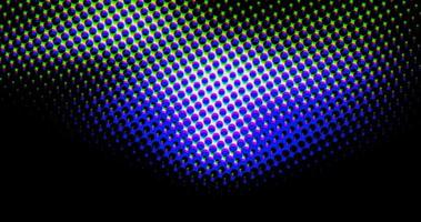 patrón retorcido futurista de onda de semitono de cuadrícula de puntos azul claro abstracto con textura de geometría de minimalismo de círculo en negro. foto