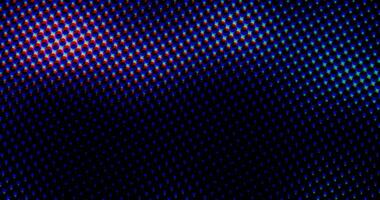 abstract light blue dots grid halftone wave futuristic twisted pattern with circle minimalism geometry texture on black. photo