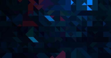 abstract dark blue mosaic shape triangle realistic polygonal bright glowing gradient pattern. photo