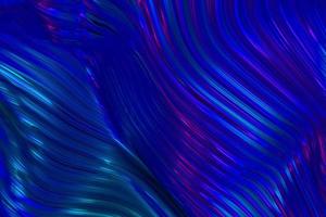 abstract dark blue wavy striped dynamic surface modern futuristic overlay curve geometry distortion pattern. photo