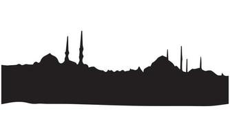 mosque vector illustration design black and white