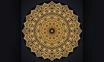 Mandala Design. Background with ornament design. vector