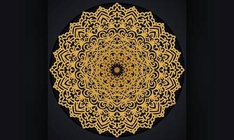 Mandala Design. Background with ornament design. vector