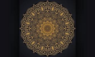 Background with ornament design. Vector luxury mandala pattern design.