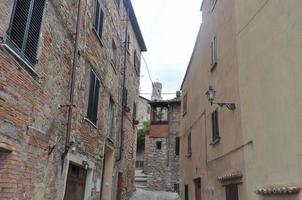 View of the city of Volterra photo