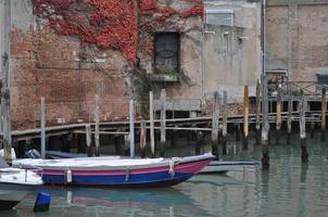 Canal view in Venice photo