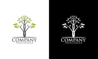 tree vector icon. logo design elements. Logos of green leaf ecology nature element vector icon