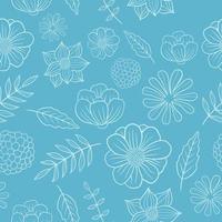 Floral seamless pattern vector design illustration