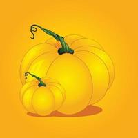 vector libre de fruta de calabaza