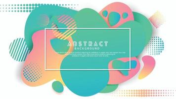 Liquid gradation color abstract background. Futuristic and elegant design vector