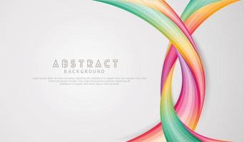 Waving elegance abstract background with dynamic gradation color. Futuristic design for wallpaper. backdrop, posters, banner and others users vector