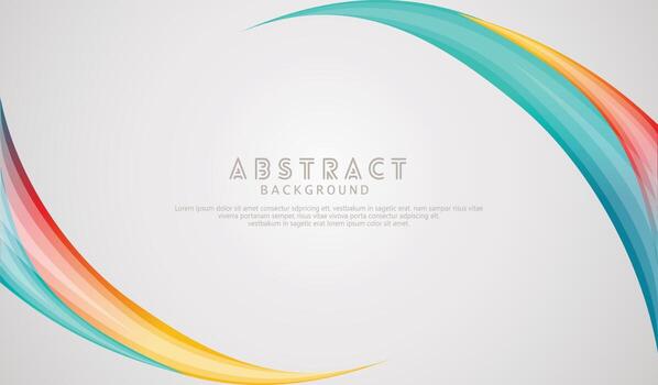 Waving elegance abstract background with dynamic gradation color. Futuristic design for wallpaper. backdrop, posters, banner and others users vector