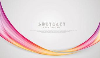 Waving elegance abstract background with dynamic gradation color. Futuristic design for wallpaper. backdrop, posters, banner and others users vector