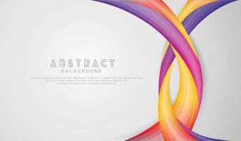 Waving elegance abstract background with dynamic gradation color. Futuristic design for wallpaper. backdrop, posters, banner and others users vector